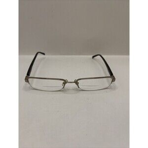 Robert Mitchell Eyeglasses RM703 GM Half Rim Designer Frames Only Gray 55-18-140